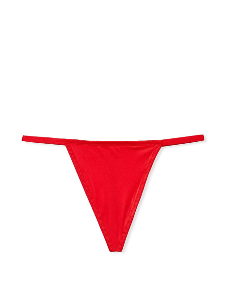 Трусики стринги Victoria's Secret с логотипом 1159773411 (Красный, S)
