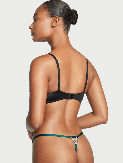 Стильні трусики стрінги зі стразами Victoria ́s Secret оригінал M