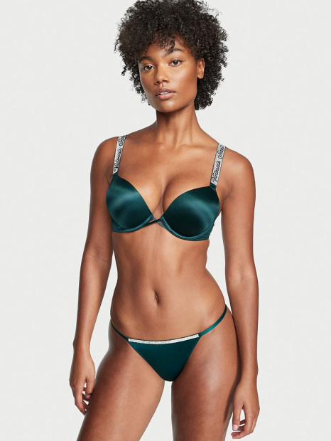 Стильні трусики стрінги зі стразами Victoria ́s Secret оригінал M
