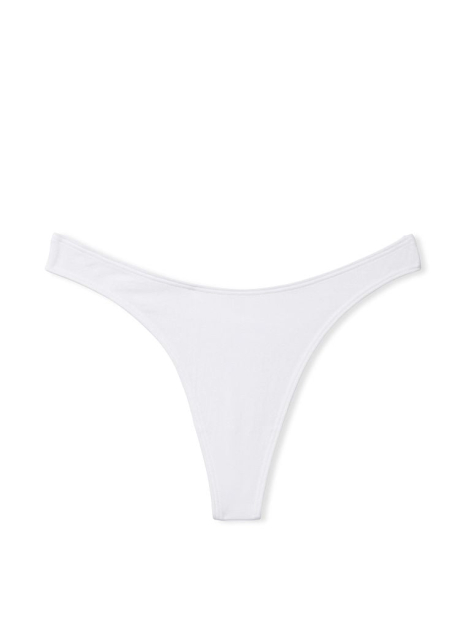 Женские трусики тонг Victoria's Secret 1159777015 (Белый, XS)