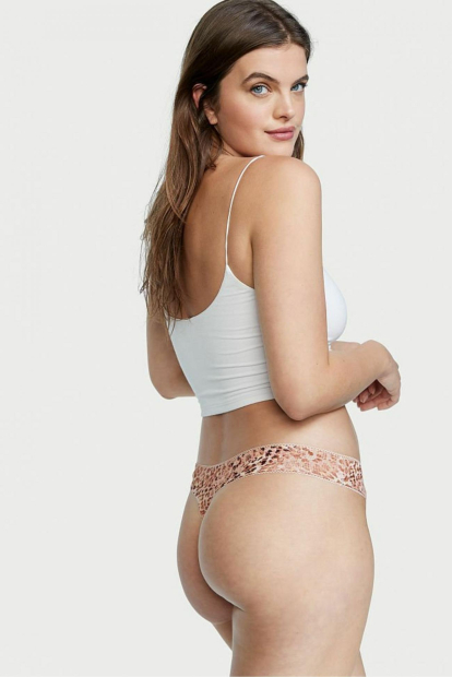 Женские трусики Victoria's Secret тонг 1159784401 (Леопардовый, M)