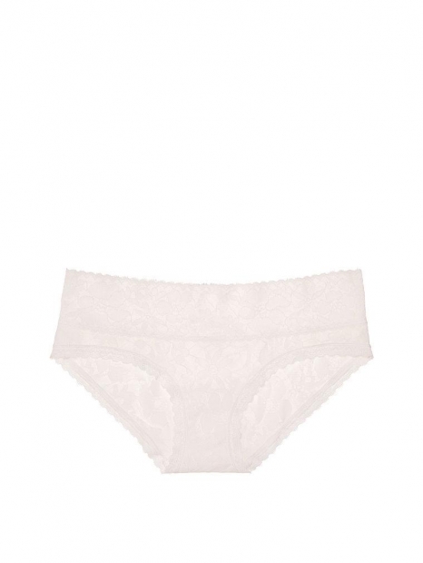 Белые кружевные трусики Victorias Secret art444669 (размер XL)