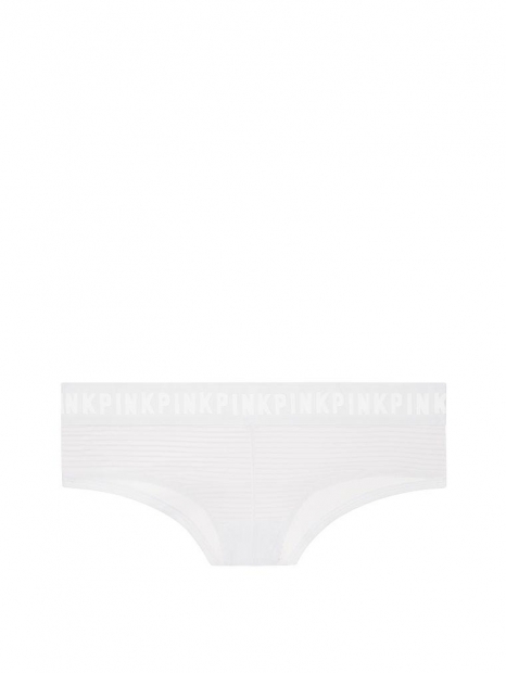 Белые в полоску трусики Victorias Secret низкая посадка art498844 (размер S)