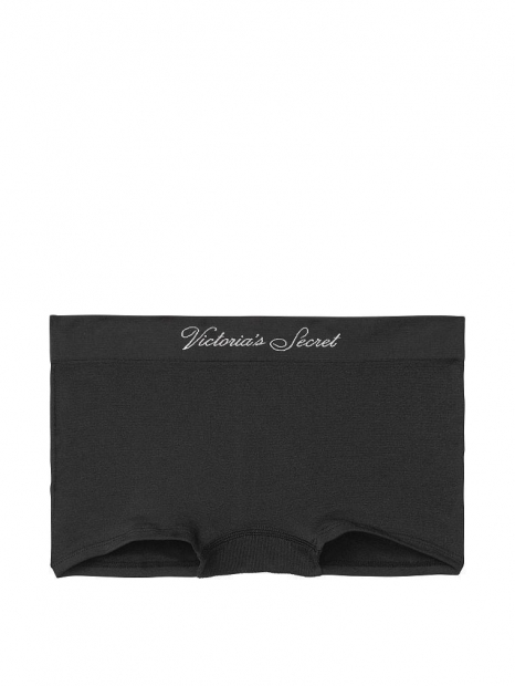 Бесшовные черные шортики трусики Victoria Secret art922221 (размер XS)