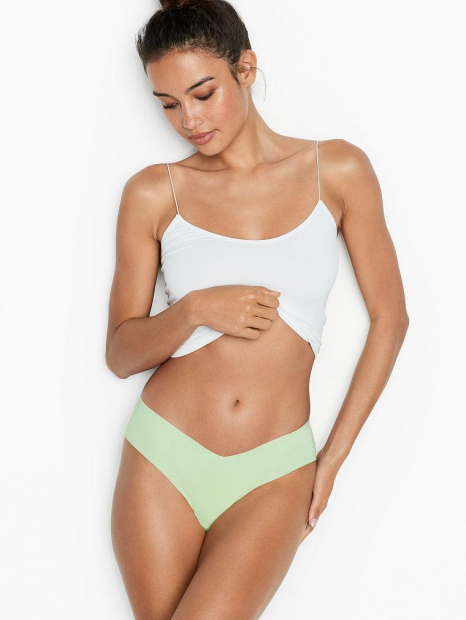 Салатовые бесшовные трусики Victorias Secret слип art393220 (размер L)