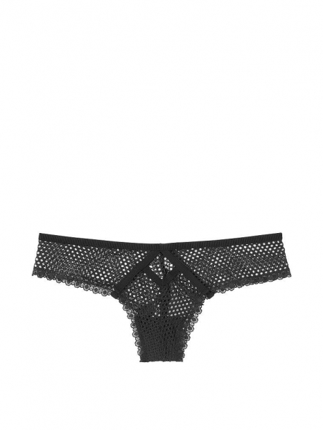 Кружевные трусики Victoria's Secret art549487 (Черный, размер S)