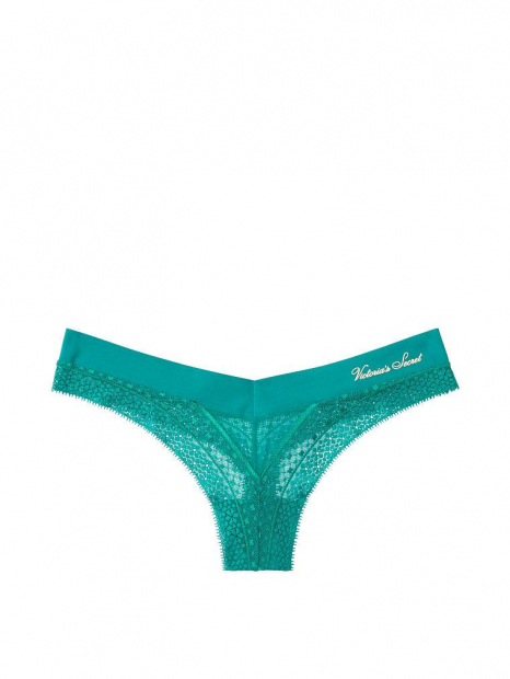 Трусики танга Victoria's Secret art937868 (Бирюзовый, размер XS)