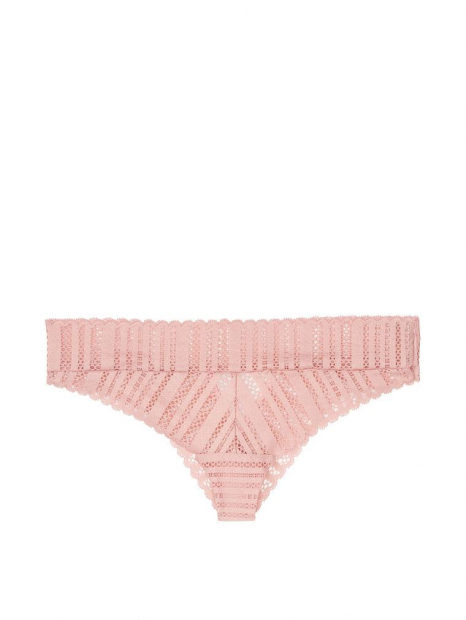 Кружевные трусики Victoria’s Secret art286844 (Бежевый, размер XS)