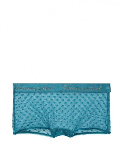 Кружевные трусики Victoria's Secret art531898 (Бирюзовый, размер S)
