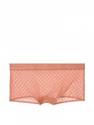 Кружевные трусики Victoria's Secret art780641 (Персиковый, размер XL)