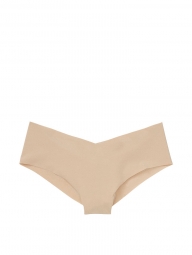 Бесшовные нюдовые трусики слип Victoria Secret art608733 (Бежевый, размер S)