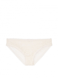 Кружевные трусики бикини Victoria's Secret art959371 (Молочный, размер XS)