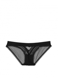 Кружевные трусики бикини Victoria's Secret art554157 (Черный, размер L)
