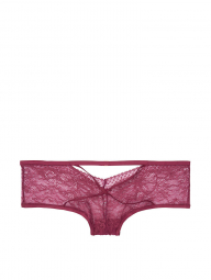 Кружевные трусики Victoria's Secret art774102 (Бордовый, размер S)