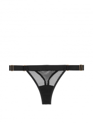 Эффектные трусики тонг Victoria's Secret art439777 (Черный, размер S)