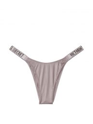 Эффектные трусики со стразами Victoria's Secret art635844 (Серый, размер XS)