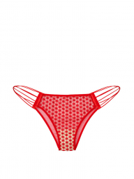 Кружевные трусики Victoria's Secret art243495 (Красный, размер XL)