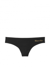 Бесшовные трусики Victorias Secret тонг art812527 (Черный, размер One Size)