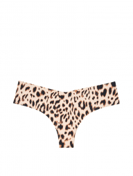 Бесшовные трусики Victoria's Secret No-Show тонг art864728 (Леопардовый, размер M)