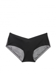 Бесшовные прозрачные трусики Victoria's Secret хипхаггер art257485 (Черный, размер M)