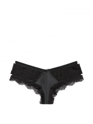 Шикарные трусики Victoria's Secret art186511 (Черный, размер M)