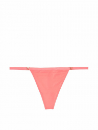 Сатиновые трусики стринги Victoria's Secret art496586 (Розовый, размер M)