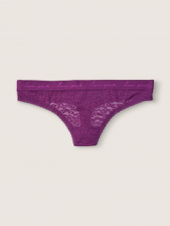 Женские кружевные трусики Victoria's Secret PINK 1159757314 (Фиолетовый, XS)
