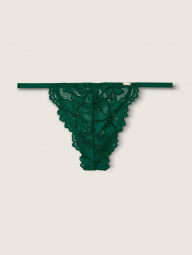 Женские кружевные трусики Victoria's Secret 1159757953 (Зеленый, L)