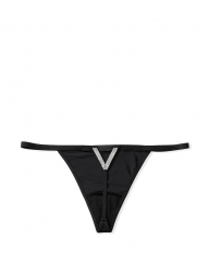 Трусики стринги Victoria's Secret 1159759400 (Черный, L)