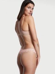 Кружевные трусики Victoria's Secret 1159759806 (Розовый, S)