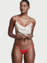 Эффектные трусики Victoria's Secret 1159761318 (Красный, XL)