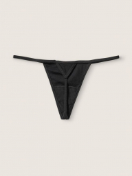 Женские трусики Victoria's Secret  стринги 1159762253 (Черный, L)