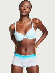 Женские трусики шортики Victoria's Secret 1159767563 (Голубой, XL)