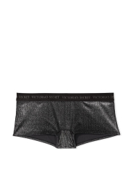 Трусики шортики Victoria's Secret с шиммером 1159768630 (Серебристый, S)