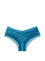 Женские трусики с кружевом Victoria's Secret чики 1159768976 (Бирюзовый, XS)
