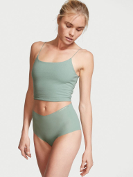 Женские бесшовные трусики Victoria's Secret брифы 1159768988 (Зеленый, XL)