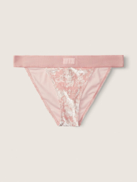 Бархатные трусики Victoria's Secret Pink 1159769705 (Розовый, L)
