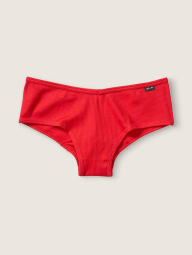 Женские трусики чикстеры Victoria's Secret Pink в рубчик 1159770060 (Красный, M)
