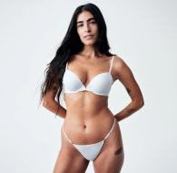Трусики стринги Victoria's Secret 1159771307 (Белый, S)