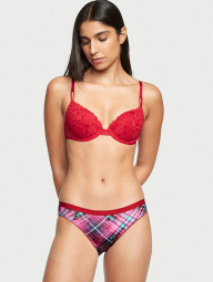 Женские бархатные трусики бикини Victoria's Secret 1159771842 (Разные цвета, XS)