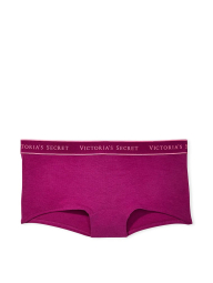 Женские трусики шортики Victoria's Secret с логотипом 1159773081 (Фиолетовый, XL)