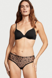 Женские трусики чики Victoria's Secret 1159774085 (Черный, M)