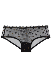 Женские трусики чики Victoria's Secret 1159774085 (Черный, M)