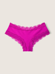 Женские трусики чики Victoria's Secret PINK с кружевом 1159780102 (Розовый, XS)