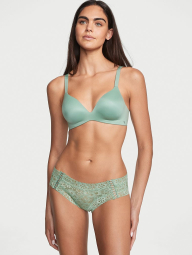 Женские кружевные трусики Victoria's Secret чики 1159780191 (Зеленый, XS)