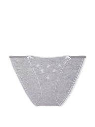 Трусики Victoria's Secret бикини с логотипом 1159781033 (Серый, L)