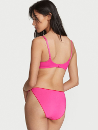 Женские хлопковые трусики Victoria's Secret стринг бикини 1159780731 (Розовый, XS)