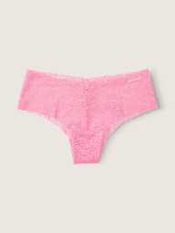 Женские кружевные трусики чикстеры Victoria's Secret Pink 1159784518 (Розовый, S)