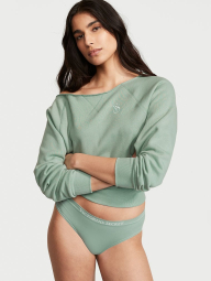 Женские бесшовные трусики Victoria's Secret хипхагеры 1159789006 (Зеленый, XL)