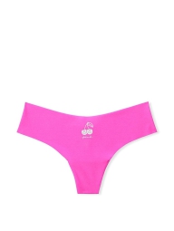 Бесшовные трусики тонг Victoria's Secret PINK 1159790418 (Розовый, M)